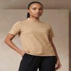 Short Sleeve Mock Neck image number null