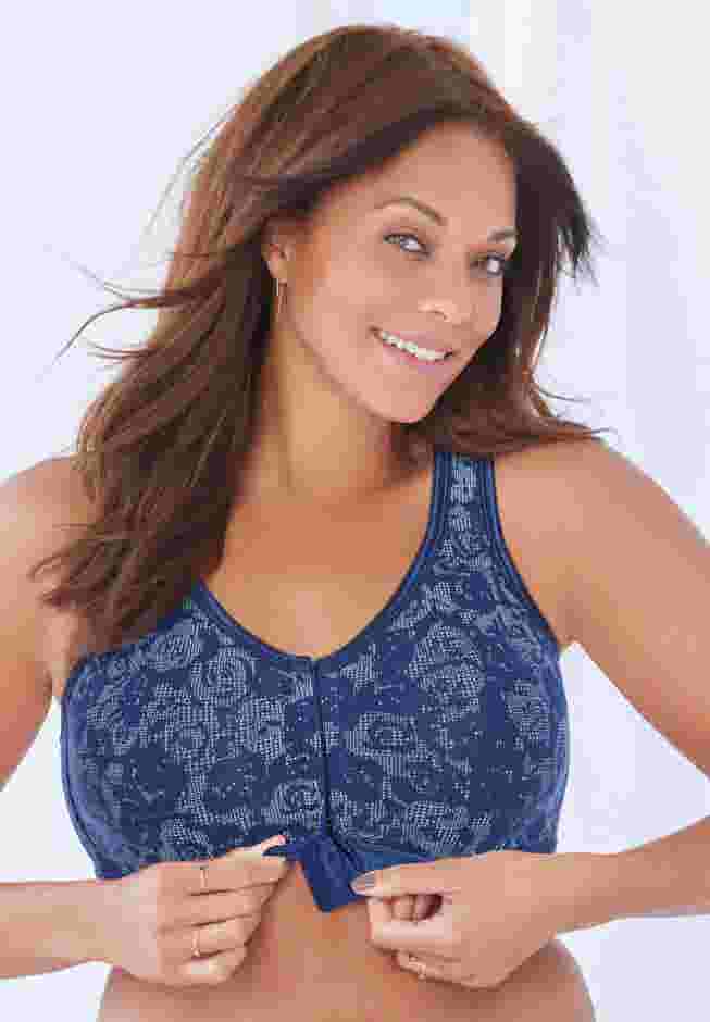 Wireless Front-Close Lounge Bra image number 2