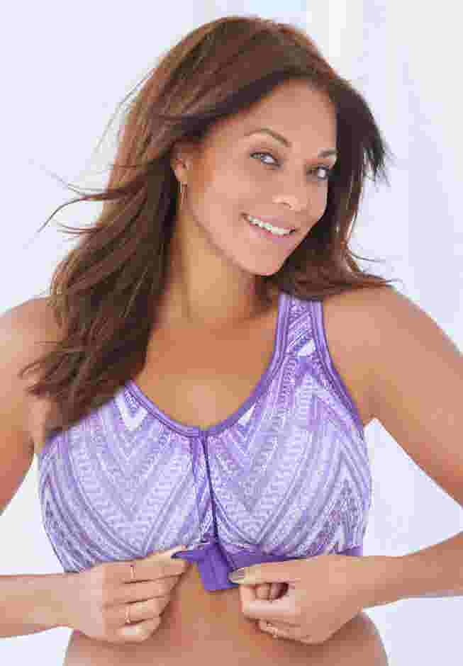 Wireless Front-Close Lounge Bra image number 3