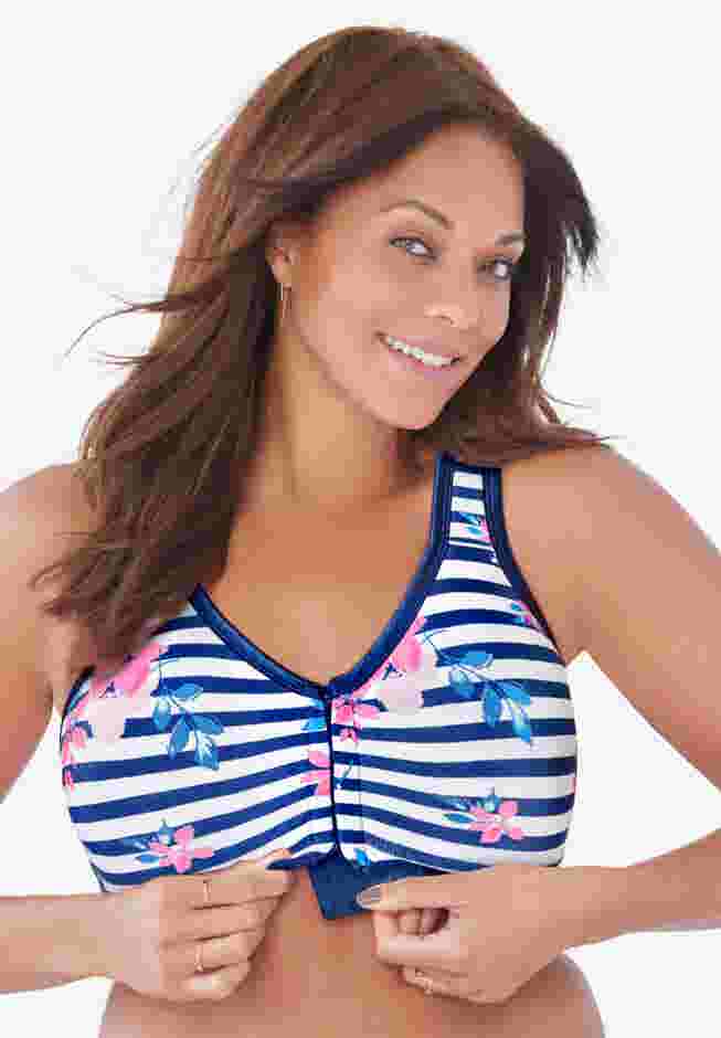 Wireless Front-Close Lounge Bra image number 0