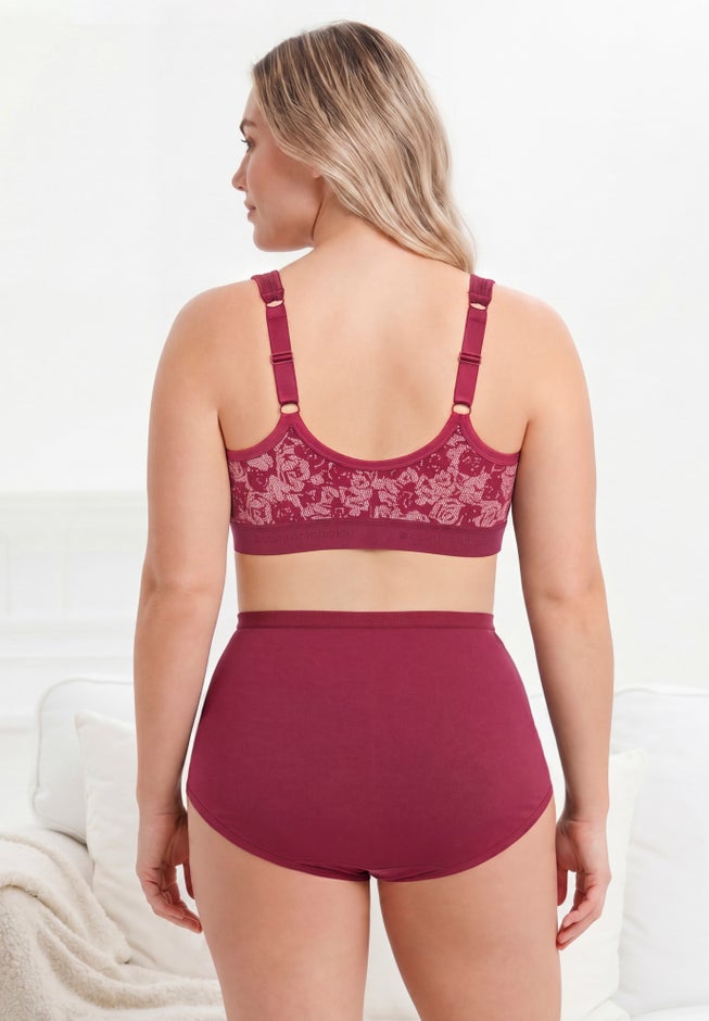 Wireless Front-Close Lounge Bra image number 1