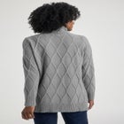 Cable Turtleneck Sweater image number null