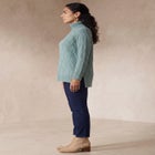 Cable Turtleneck Sweater image number null