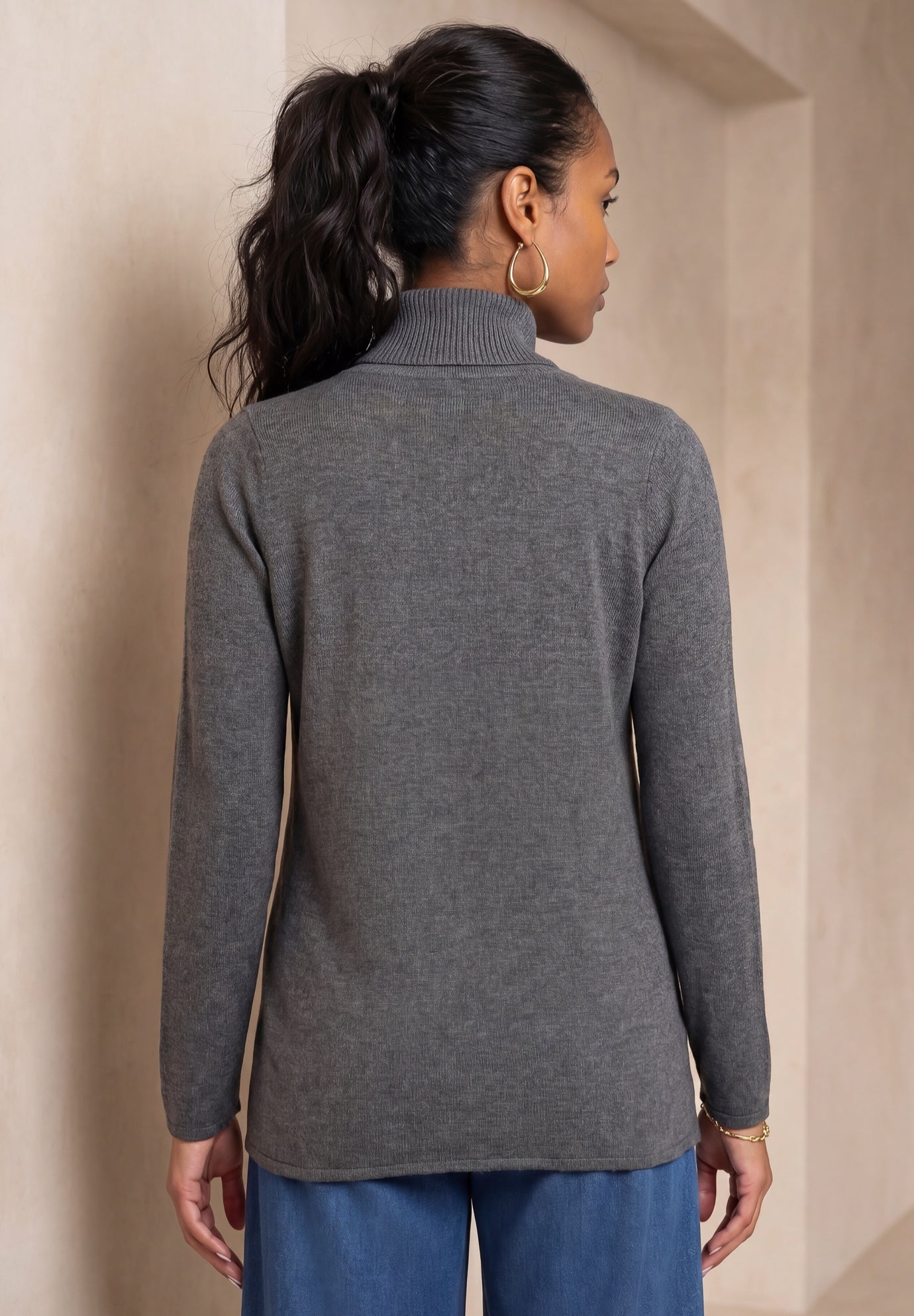 Carefree Cashmere Turtleneck image number 1