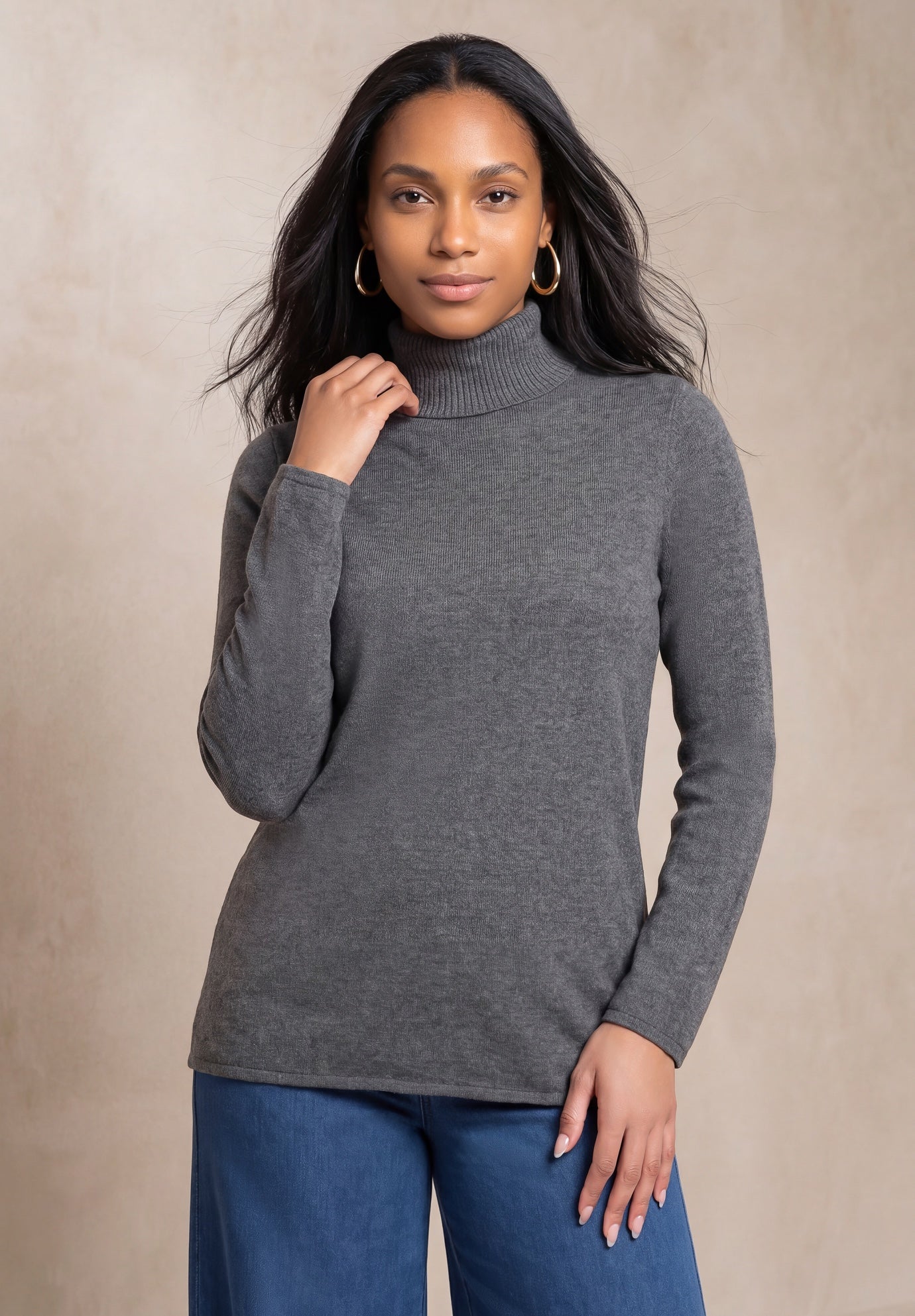 Carefree Cashmere Turtleneck image number 0