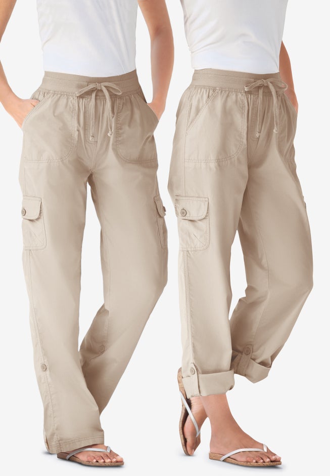 Convertible Length Cargo Pant/Capri image number 0