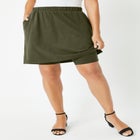 Everyday Stretch Cotton Skort image number null