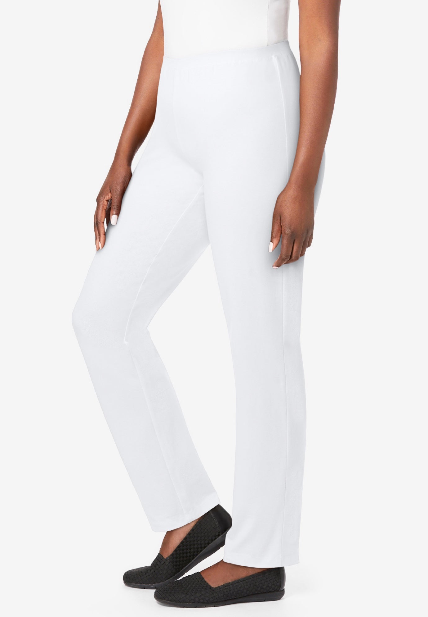 Everyday Stretch Cotton Straight Leg image number 1