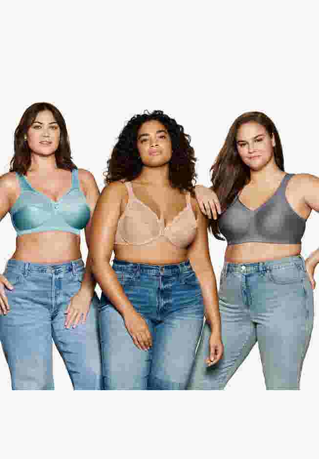 Wonderwire® Front-Close Underwire Bra 1245 image number 6