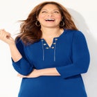 Chain Lace-Up Tunic image number null