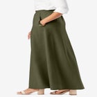 Linen Maxi Skirt image number null