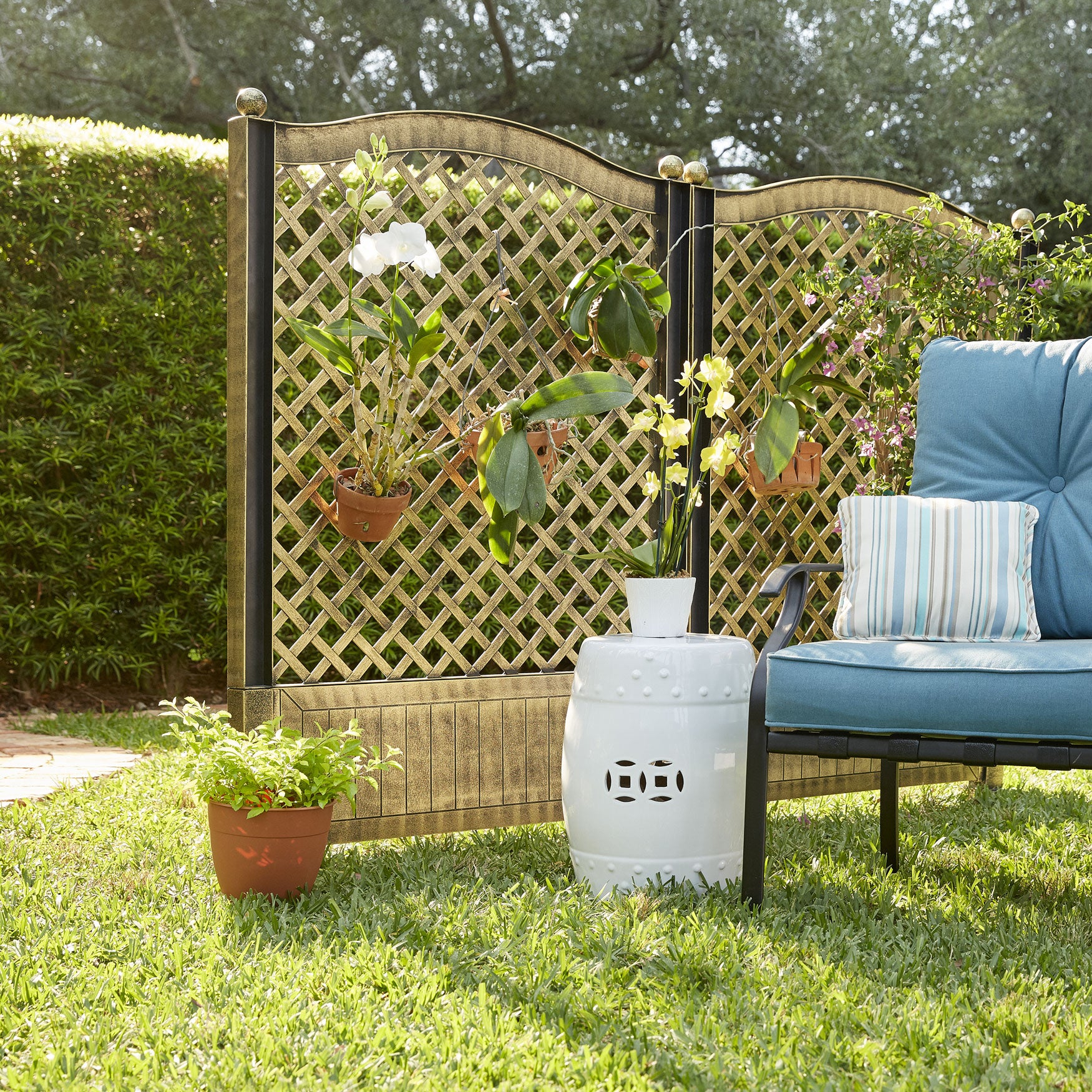 Trellis Fence, Set Of 2 image number 0