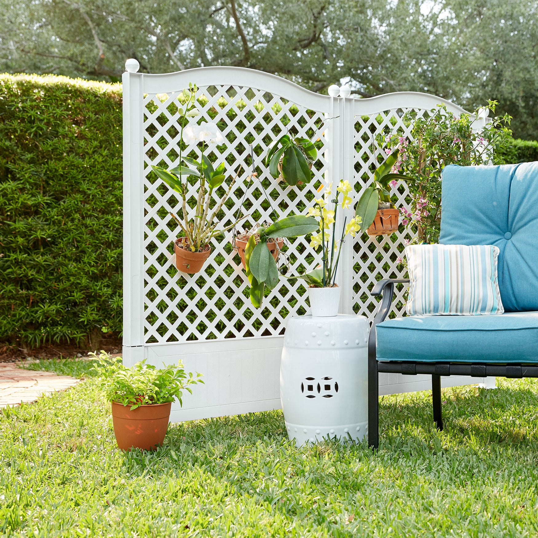 Trellis Fence, Set Of 2 image number 0