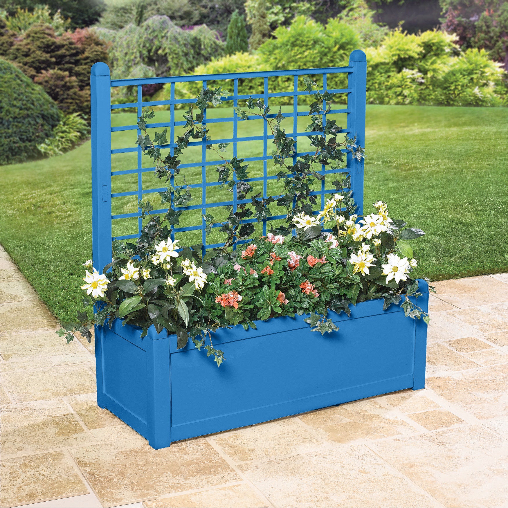 Flower Box With Trellis image number 0