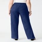 Plus Size Comfort Stretch Wide Leg Jean image number 2