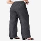 Plus Size Comfort Stretch Wide Leg Jean image number 2