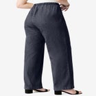 Plus Size Comfort Stretch Wide Leg Jean image number 2