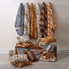 Faux Fur Animal Print Blanket image number null