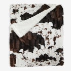 Faux Fur Animal Print Blanket image number null