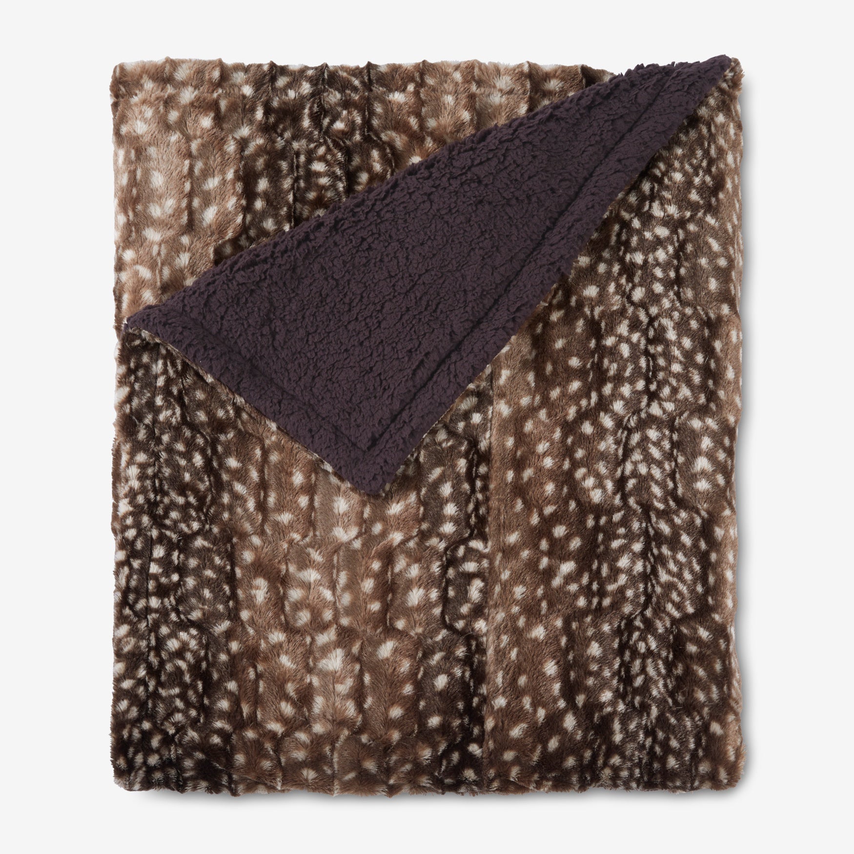Faux Fur Animal Print Blanket image number 0