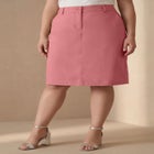 Stretch Cotton Chino Skirt image number 0
