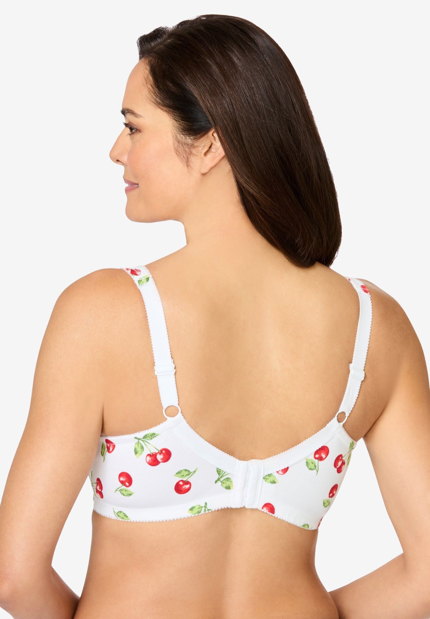 Wireless Back-Close Cotton Bra image number 2