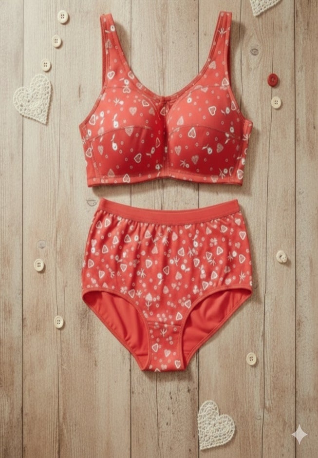 Wireless Back-Close Cotton Bra image number 2