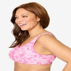 Wireless Back-Close Cotton Bra image number null