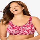 Cotton Back-Close Wireless Bra image number null