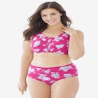 Cotton Back-Close Wireless Bra image number null