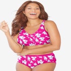 Wireless Back-Close Cotton Bra image number null