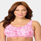 Wireless Back-Close Cotton Bra image number null