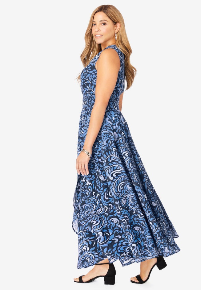 Georgette Flyaway Maxi Dress image number 2