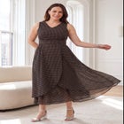 Georgette Flyaway Maxi Dress image number 0