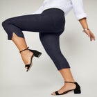 Stretch Denim Crop Jeggings image number null