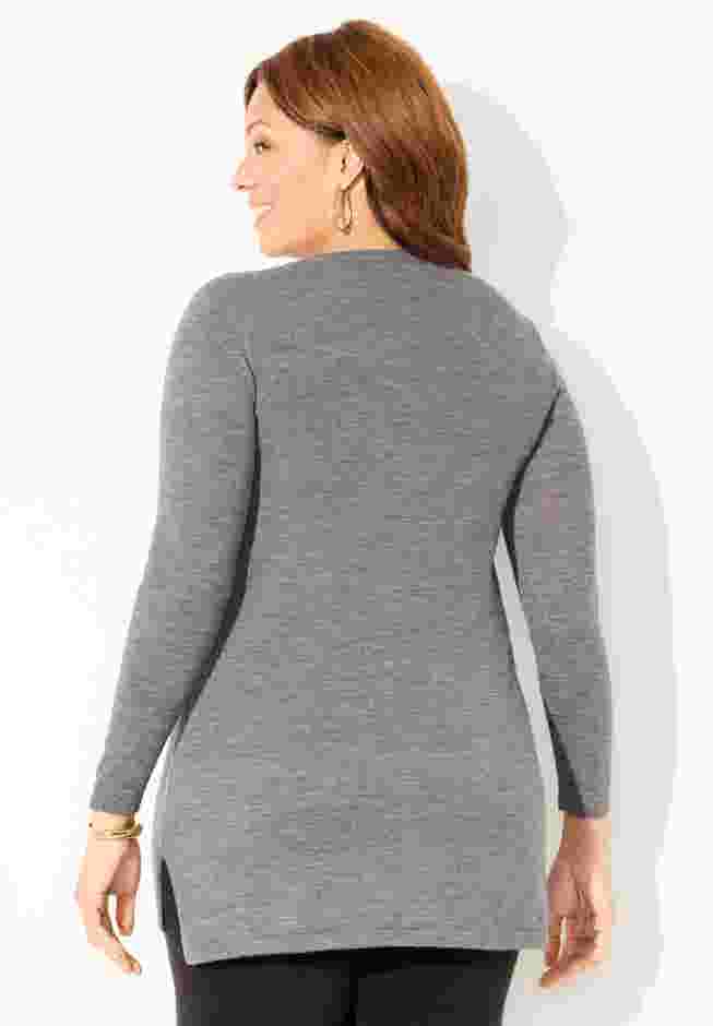 Cashmiracle™ V-Neck Sweater image number 1