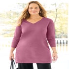 Cashmiracle™ V-Neck Sweater image number null