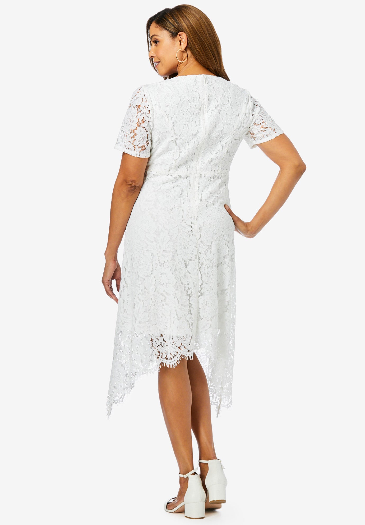 Lace Handkerchief Dress image number 1