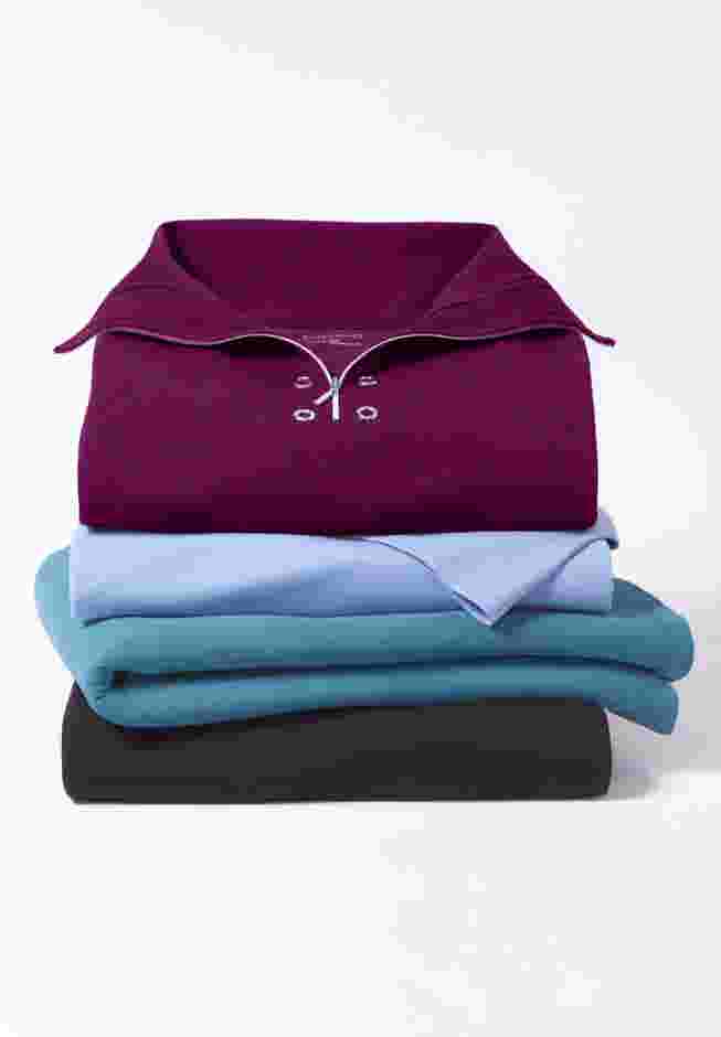 Suprema® Studio Half-Zip Grommet Pullover image number 1