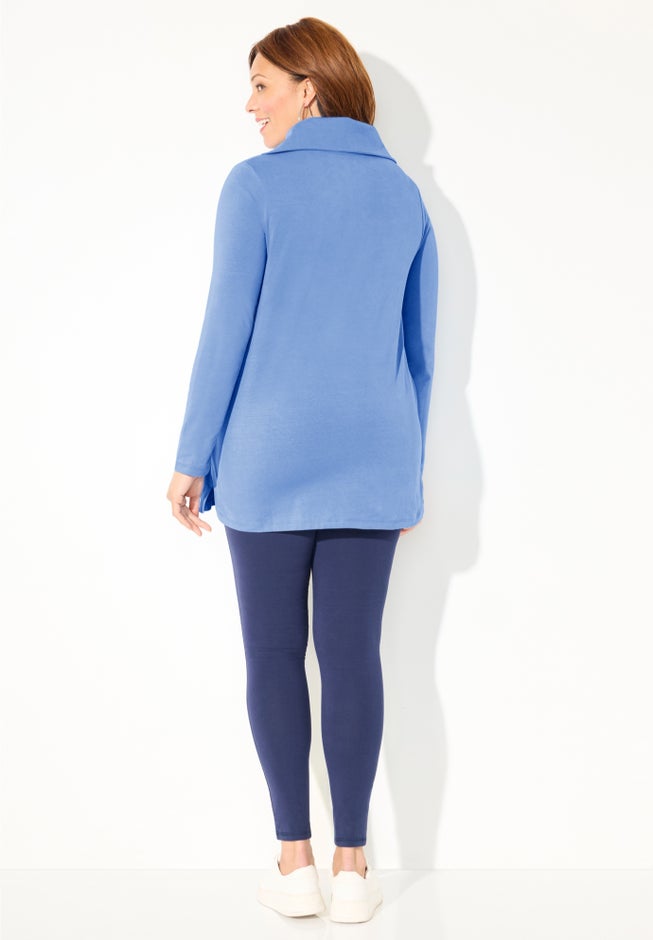 Suprema® Studio Half-Zip Grommet Pullover image number 1