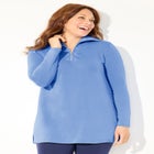 Suprema® Studio Half-Zip Grommet Pullover image number null