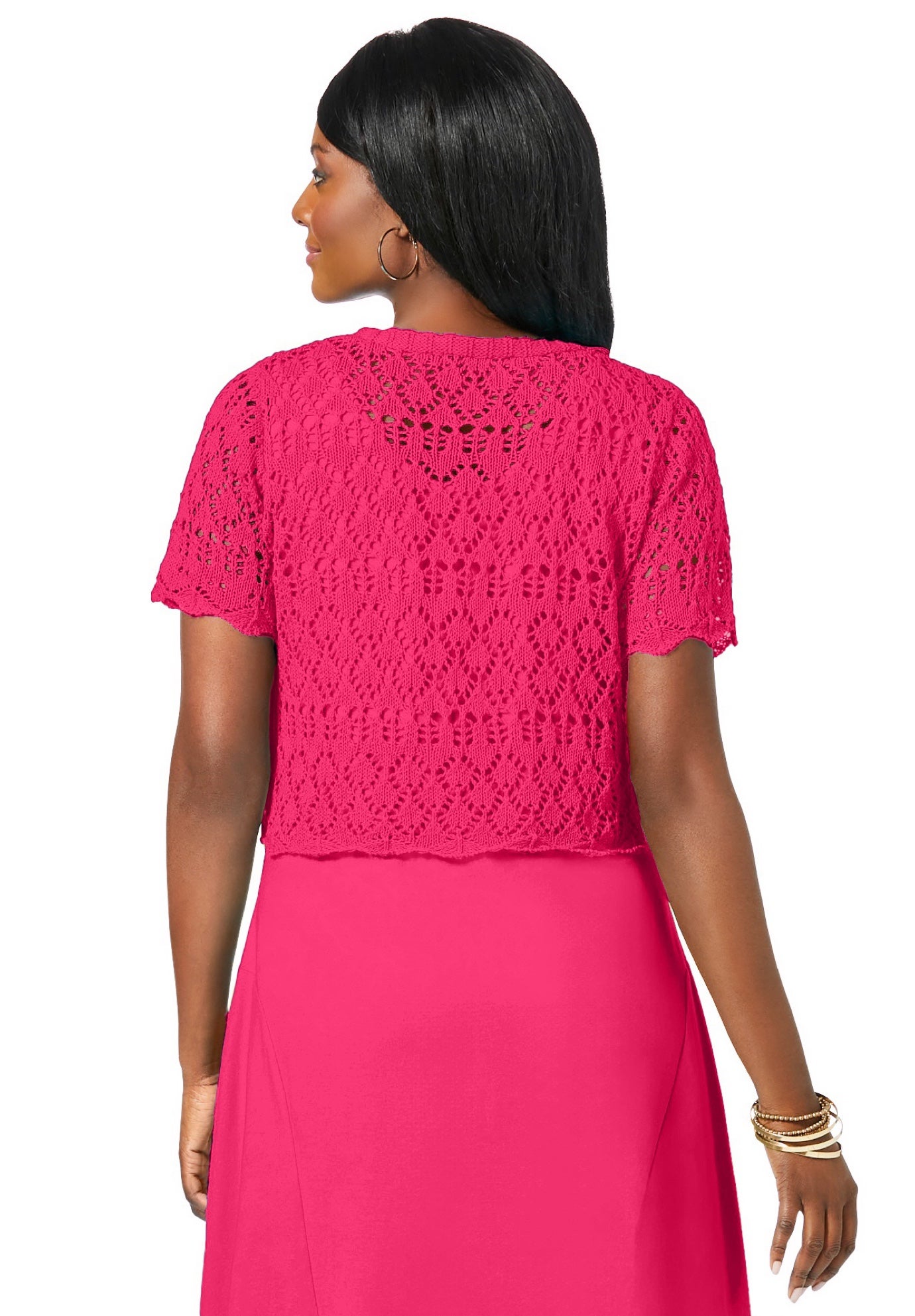 Crochet Shrug image number 1
