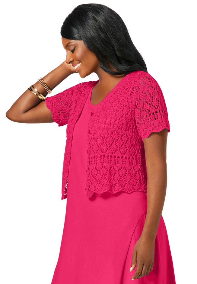 Crochet Shrug image number 2