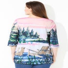 3/4 SLEEVE SEASONAL TEE image number null