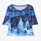 3/4 SLEEVE SEASONAL TEE image number 3