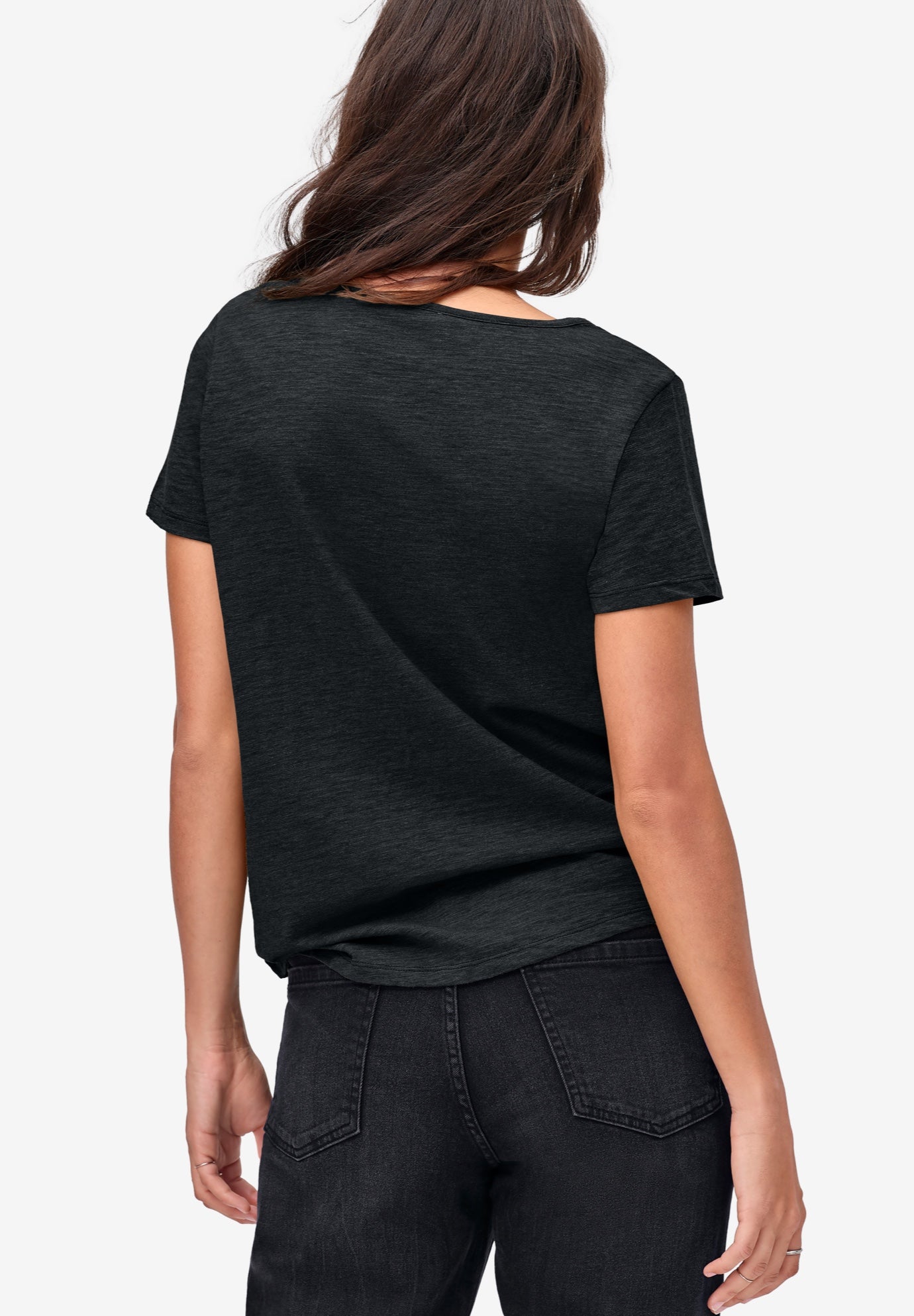 100% Cotton Scoopneck Short Sleeve Graphic Tee image number 1