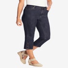 Comfort Stretch Denim Capri image number null