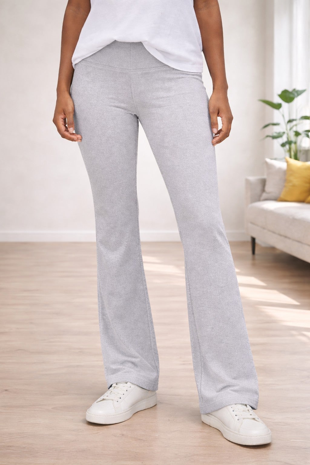 Cotton Spandex Bootcut Leggings image number 0