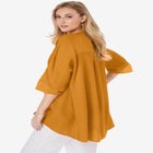 Hi-Low Linen Tunic image number null