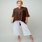 Hi-Low Linen Tunic image number null